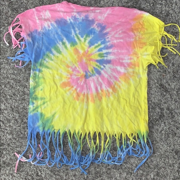 Tyedye frilled edges shirt - Picture 5 of 5